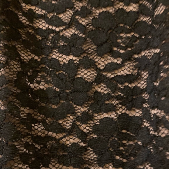 2-pc Cardigan & shell, black lace and tan cardigan - Picture 8 of 10